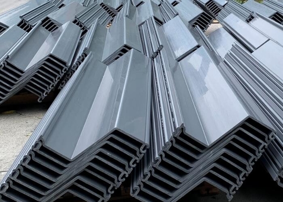 kupować Dostosowanie 11 mm Pvc Sheet Pile Plastic Profile Upvc Winyl z kształtem plastikowych stosów online manufacture