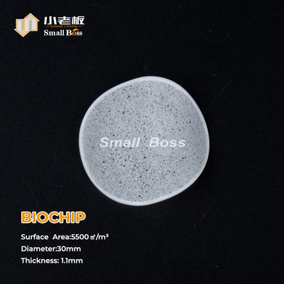 kupować White Color Mbbr Filter Media with Virgin HDPE Material Ras Biochip online manufacture