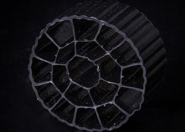 kupować popularny kolor czarny, niewykorzystany materiał HDPE MBBR bio media do oczyszczania ścieków przemysłowych online manufacture