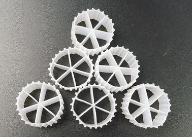 kupować MBBR BIOCELL hydroponiczne oczyszczanie ścieków 6 pomieszczeń 16*10mm biały kolor wiwiorezistentny długowieczny nośnik wypełniacza online manufacture