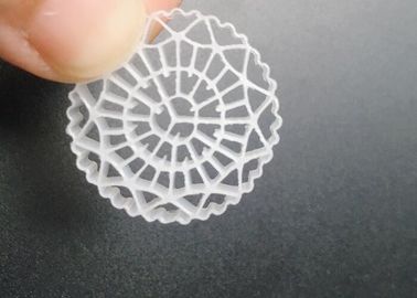 kupować wysoka powierzchnia odporna na promieniowanie UV zrównoważone biofirmy krewetki akwakultura COD usunięcie BOD 25*5mm hdpe białe biochipsy online manufacture