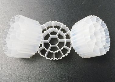 kupować 19 otworów 25*10mm Biały Filtr Biomasy Nośnik biofilmowy odporny na promieniowanie UV online manufacture