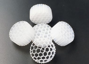 kupować Specjalna formuła MBBR Filtrujący medium z dziewiczym materiałem HDPE i białym kolorem czarnym dla RAS online manufacture