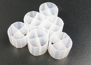 kupować Wysokiej wydajności Biały kolor Materiał plastikowy Filtry dla oczyszczania ścieków mbbr dla systemu ras duża powierzchnia online manufacture