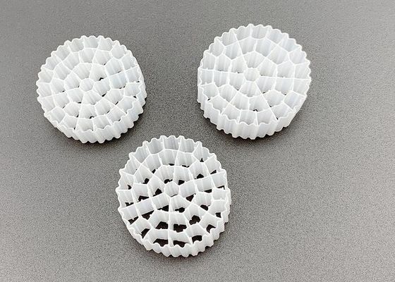 kupować MBBR Bio Ball Wasage Treatment Plastic Filter Media 25*10MM online manufacture