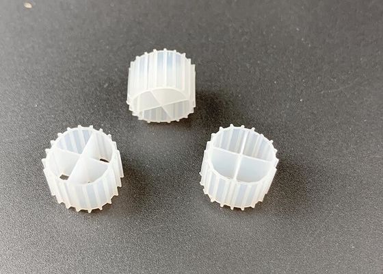 kupować 11*7mm MBBR Bio Filter Media K1 z białym kolorem i dziewiczym materiałem HDPE online manufacture