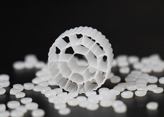 kupować 19 otworów K3 Biocell Filter Media z dziewiczym materiałem HDPE i białym kolorem online manufacture