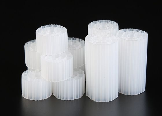 kupować 35 mm x 18 mm Wielkość Virgin HDPE Materiał MBBR Bio Media PE07 Do akwariów online manufacture