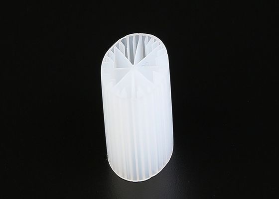 kupować 15*15mm Wielkość MBBR Bio Media Virgin Material HDPE Biały Kolor Do Zbiornika Anaerobowego online manufacture