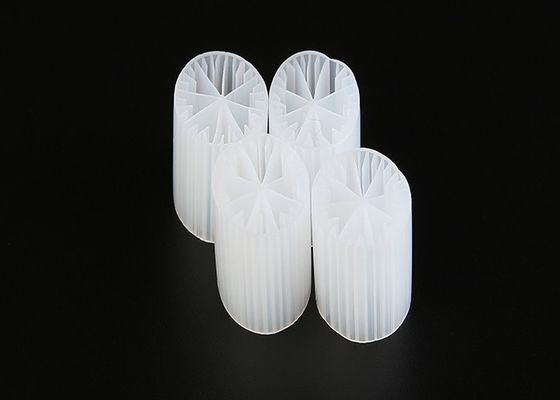 kupować Środki filtrujące z tworzyw sztucznych z MBBR z dobrą powierzchnią i białym kolorem online manufacture