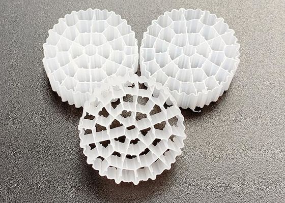 kupować FDA Safty A/O Technology MBBR Plastic Filter Media Biały materiał Hdpe online manufacture