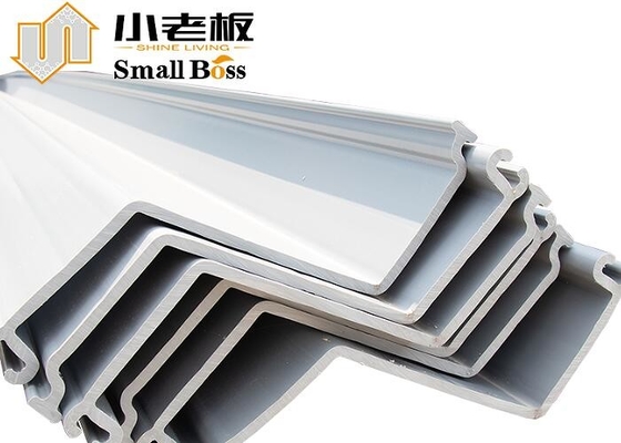 kupować Szary kolor Winylu PVC Sheet Pile Zastosowana ochrona przeciwpowodziowa Z Typ Extrusion online manufacture