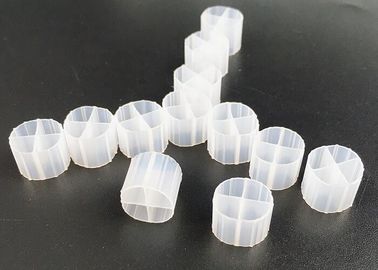 Wysokiej wydajności MBBR Bio Media K1 Micro Media 12mm X 9mm Biały kolor