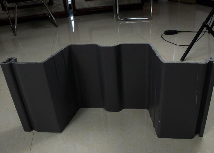 Zero toksyczne powłoki PVC arkusz stos szary kolor dla ochrony rzeki