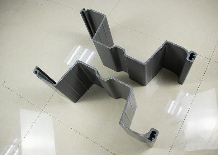 Plast UPVC Pvc Sheet Piling For Seawalls Civil Construction Szary kolor