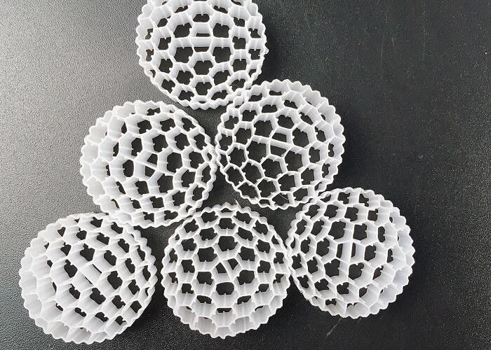 Activecell Biotube MBBR Plastic Filter Media Biały Kolor 800m2/m3