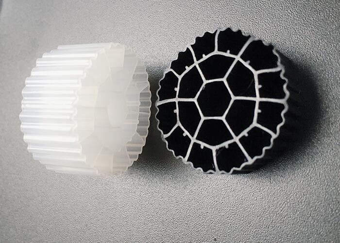 Proces aktywnych ogniw biały kolor HDPE Plastic MBBR Media dla SBR