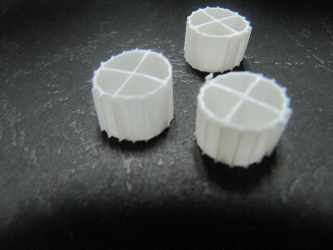 Aktywowany MBBR Bio Media K1 z białym kolorem i dziewiczym materiałem HDPE