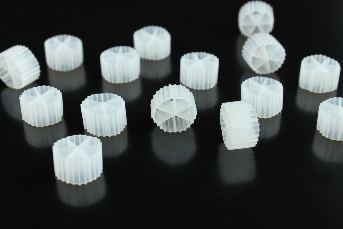 Aktywowany MBBR Bio Media K1 z białym kolorem i dziewiczym materiałem HDPE