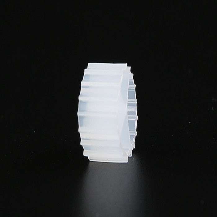 Biały kolor MBBR Bio Media Z Virgin HDPE Materiał Filtr akwarialny Oczyszczanie ścieków