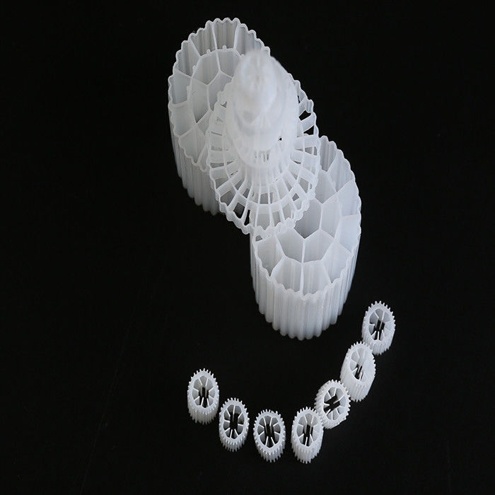 K1 K3 K5 MBBR Bio Media Pływający Długotrwałość Kolor naturalny 12mm X 9mm