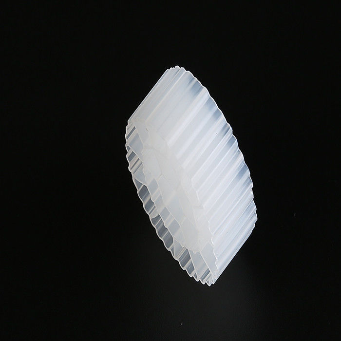 K3 Biały kolor Materiał HDPE MBBR Filtr Media Oczyszczanie wody Bio Cel Do stawu