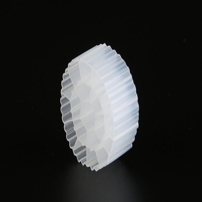 HDPE Biały Plastic K3 Filter Media Oczyszczanie wody Bio Cel For Pond Cass Proces Przesunięcie Amoniak Azot