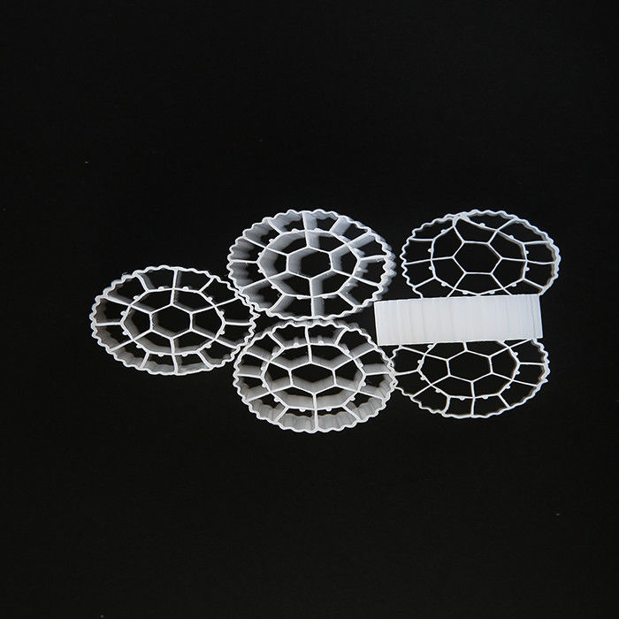 25 mm x 10 mm Rozmiar Filtr plastikowy Media Virgin HDPE Materiał MBBR Bio Balls