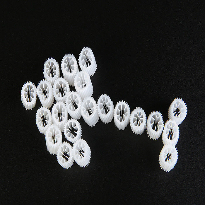 7 otworów pływające media filtracyjne HIPS materiał Biocell plastikowy do ścieków przemysłowych