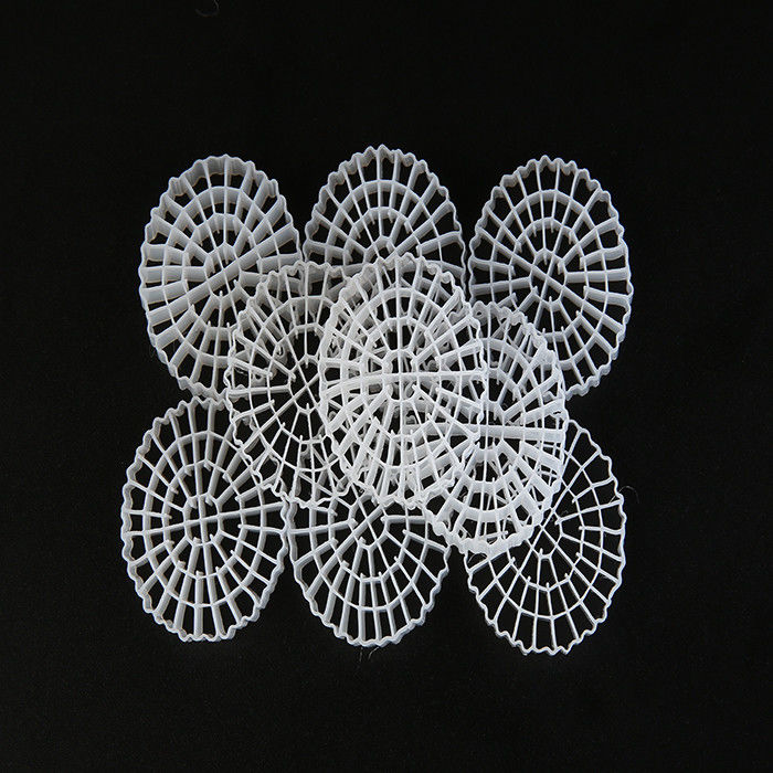 Oczyszczanie ścieków Płynący filtr 64 otwory K5 Bio media z dziewiczym materiałem HDPE