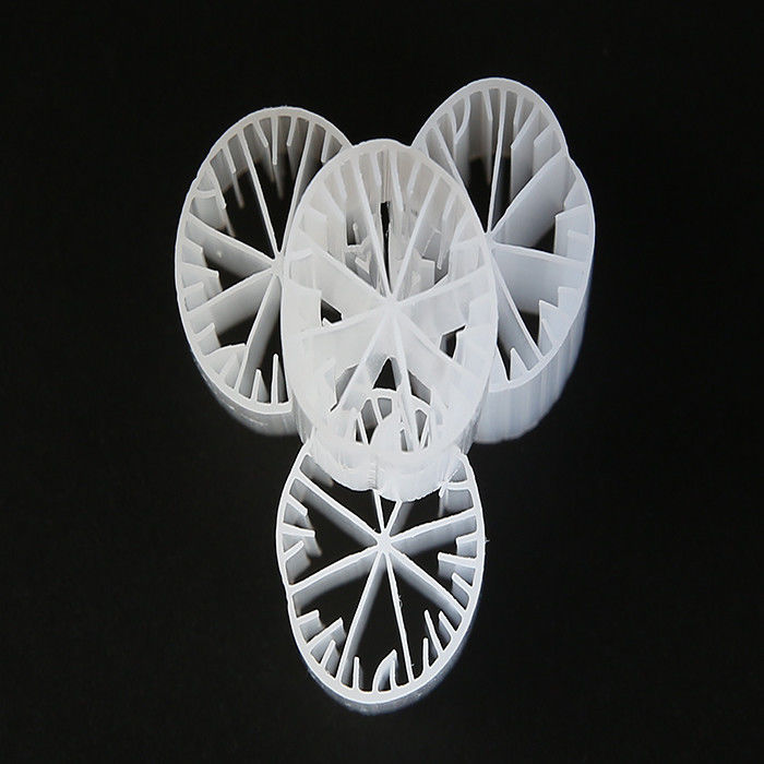 HDPE Filter Media Floating Filter Media MBBR Biały Kolor 15mm X 15mm