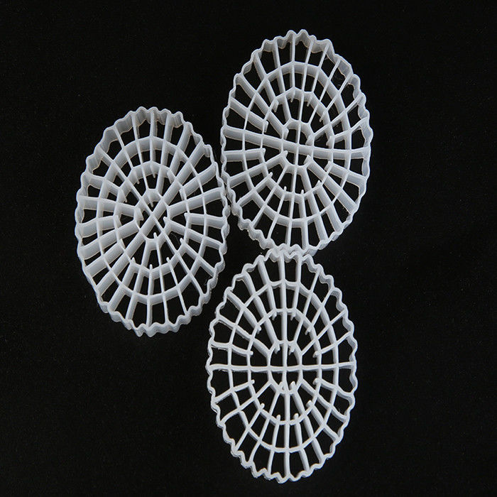 Niewykorzystany materiał HDPE MBBR Plastic Bio Filter Media With Good Surface Area