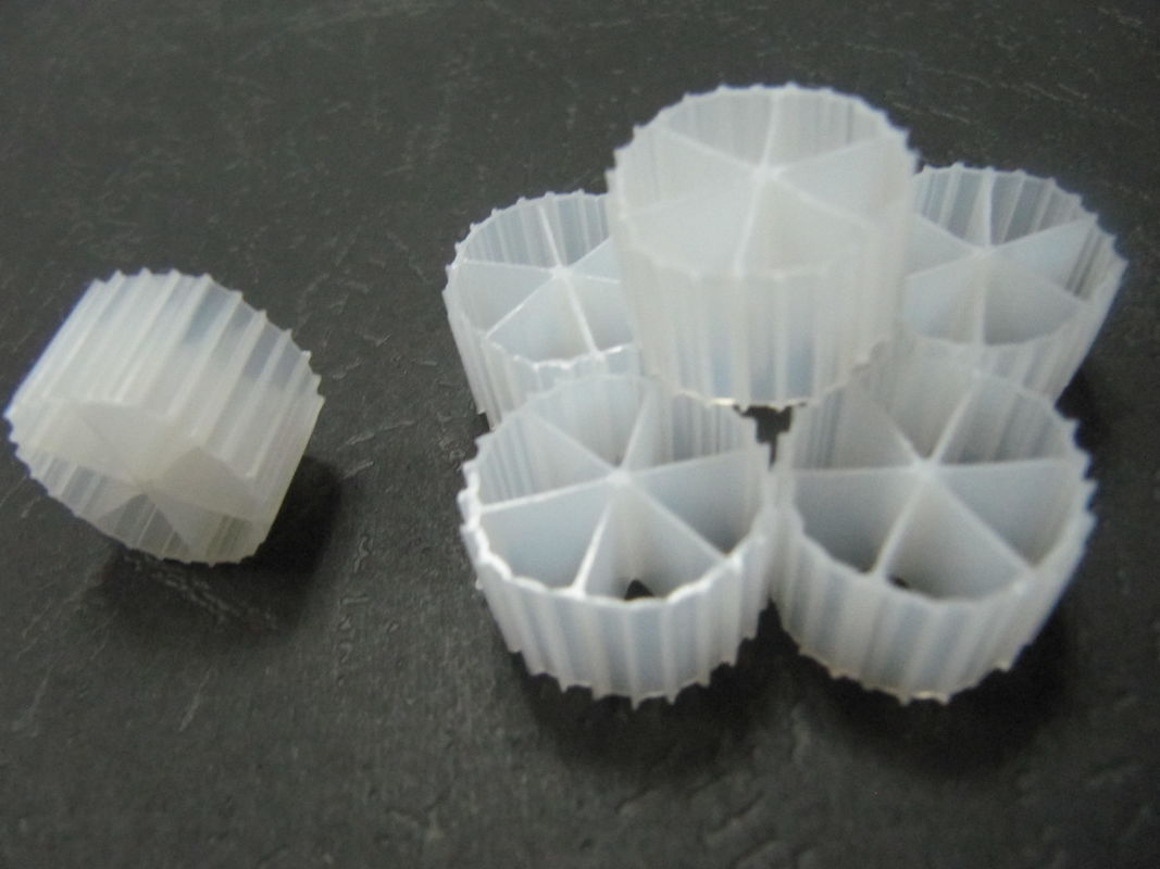 Instalacja oczyszczalni ścieków MBBR z technologią mbbr małe filtry biologiczne zawieszenie plastikowe bio media w Indiach