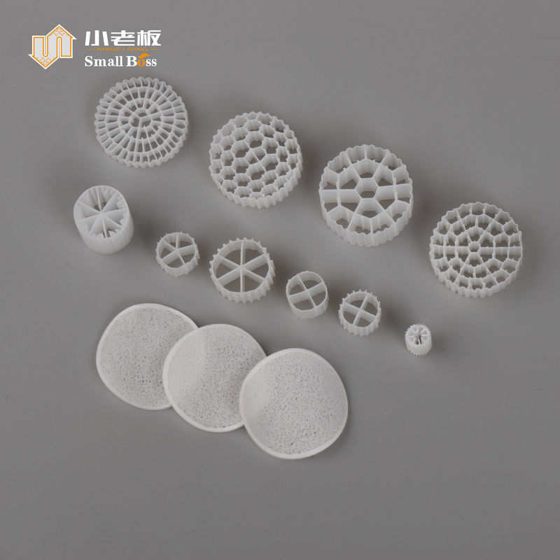 Materiał plastikowy PE38 audyt FDA 800m2/m3 mbbr nośnik biofiltra