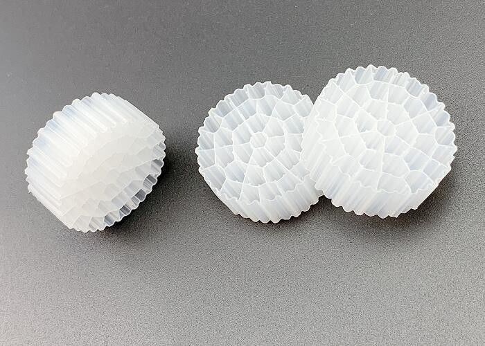 Biały Kolor 25*10MM PE Mbbr Pływający Filtr