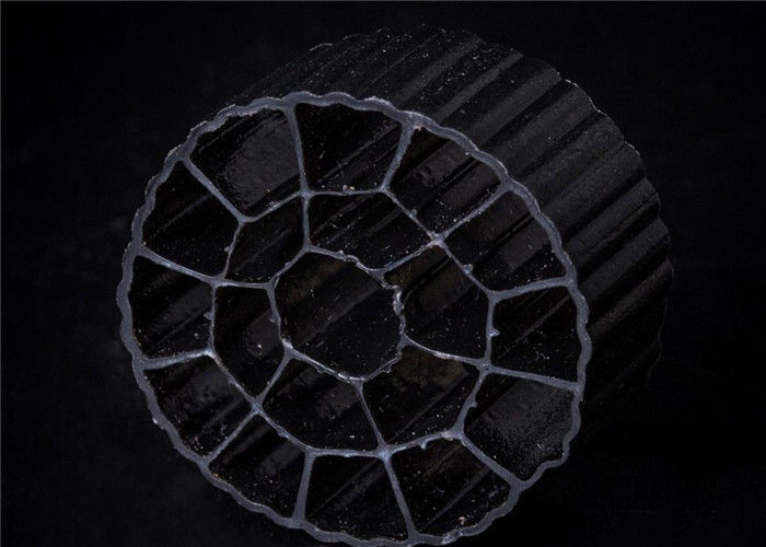 25 mm x 12 mm Kolorowe filtry MBBR Media HDPE Materiał PE06 Bio Media