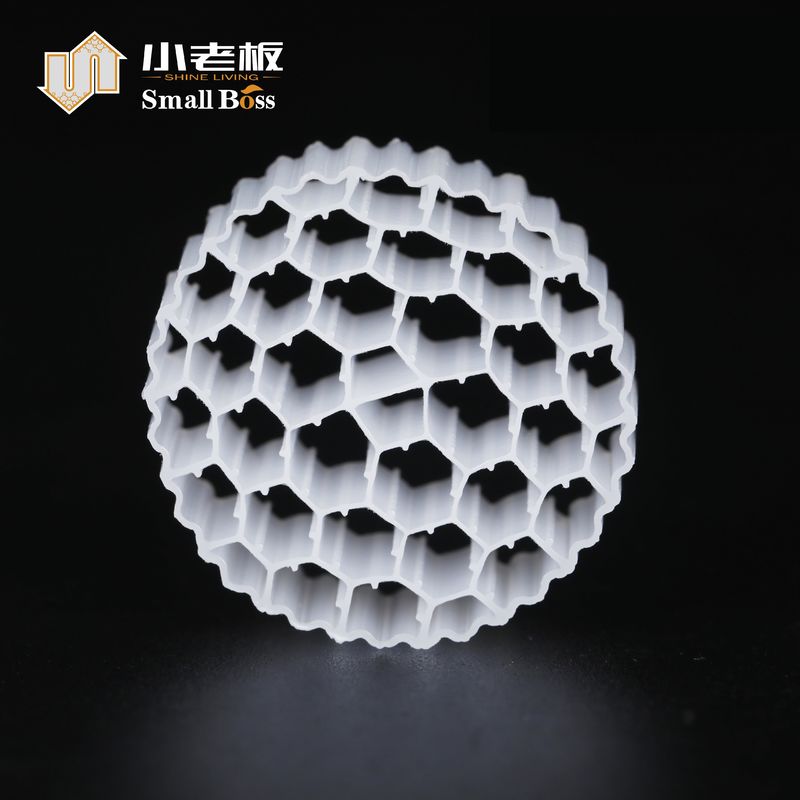 Materiał PE38 Plastic Biofilter Media MBBR Bio Carrier do oczyszczania ścieków