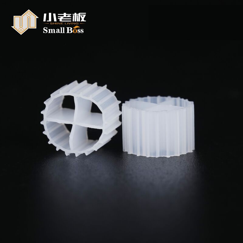 HDPE Mały rozmiar K1 Bio Filter Media 900m2 / M3 Powierzchnia powierzchni 11*7mm Rozmiar
