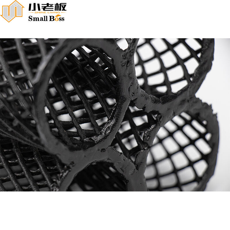 Strukturowane media filtrowe Eco Aquarium Strukturowany ogród Koi Pond MBBR pływające media bio-blok D50mm