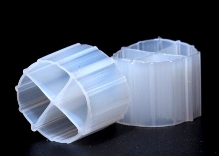 12*9mm MBBR Bio Filter Media z białym kolorem i biały materiał HDPE Biopipe bioballs