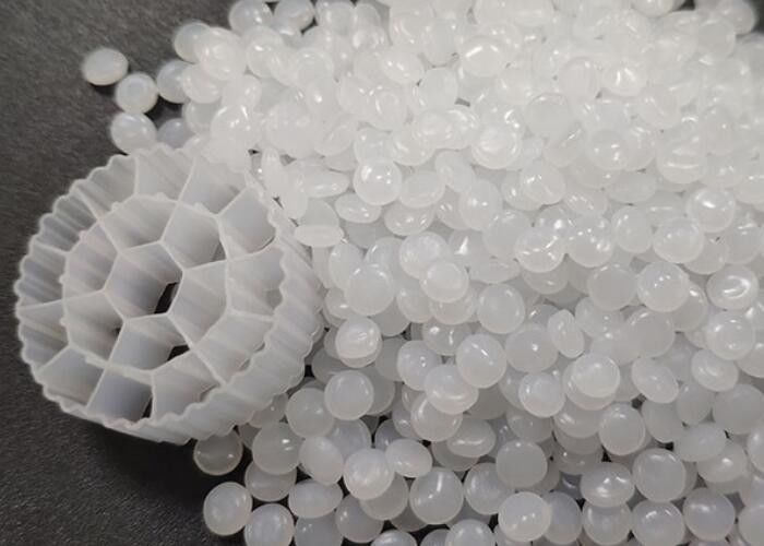 popularny kolor czarny, niewykorzystany materiał HDPE MBBR bio media do oczyszczania ścieków przemysłowych