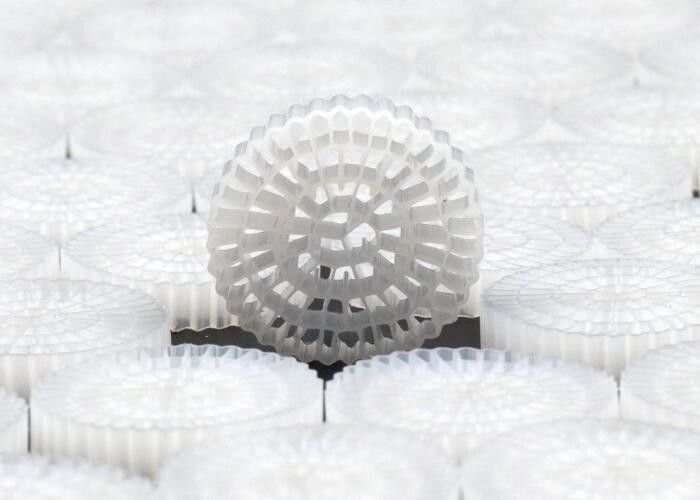 HDPE pływające przenośne media filtracyjne do oczyszczalni wody