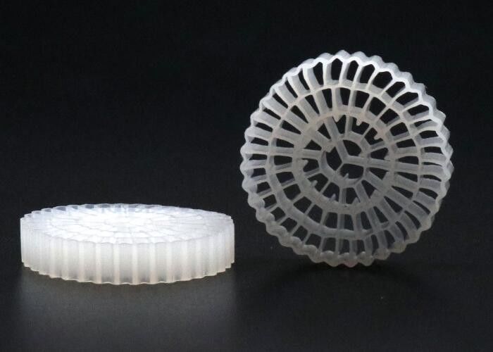 Biofilm Wzrost Szybki K1 Mikrofiltrowy Medium 25*10mm Wszelkie kolorowe HDPE Kaldnes
