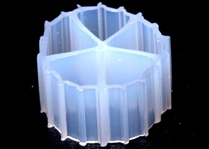 PE FDA surowiec Akwarium K1 Mikrofiltrowy Media Przenośny Łóżko Biofilm Reaktor