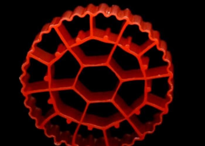 MBBR Bio Filter Media z białym kolorem i dziewiczym materiałem HDPE do ścieków