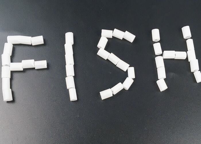 Mbr Akwarium Bio Filter Media Hdpe Material Bezpieczny Zapewnić Życie 5*10mm