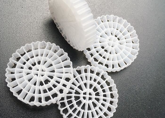 25*5mm BIO Filter Media K5 MBBR Slice Media Pływające Bioballs dla Hodowli Ryb