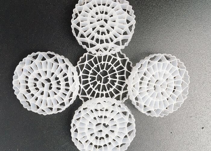 25*5mm K3 Filtr Media Hdpe Materiał Ifas Proces MBBR Bioballs