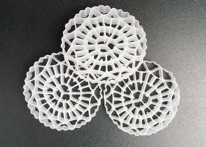 PE63 w kształcie kwiatu MBBR Bio Media With Big Surface Area 1200m2/m3 powierzchnia