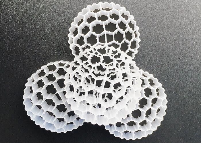 38 otworów Duża powierzchnia 25*10mm K1 Filtr media Fda Safty Eco biały kolor